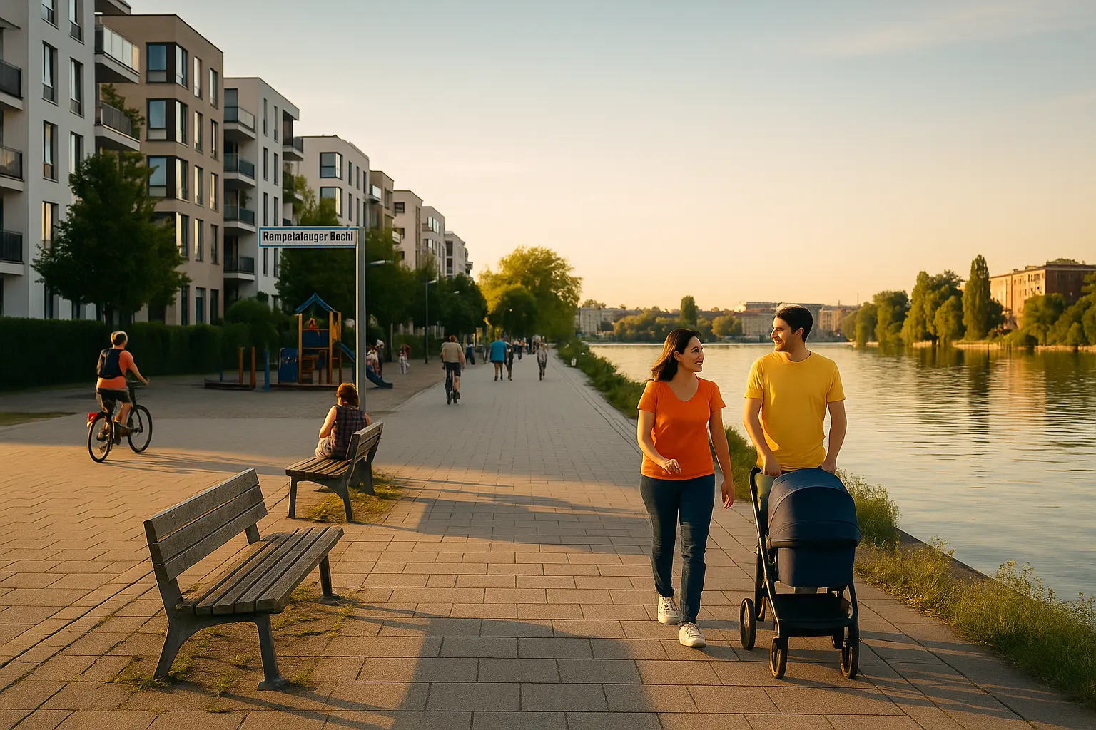 Bezirkskarte – Übersicht der Stadtteile